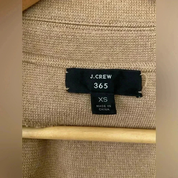 J.Crew Sophie Sweater Blazer camel color size XS - Picture 4 of 6